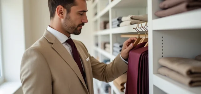Comment bien choisir la couleur de cravate parfaite pour un costume beige